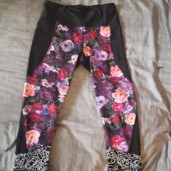 Foral 3/4 tights - Picture 2 of 6